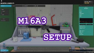 Roblox  Phantom Forces M16A3 [upl. by Naz]