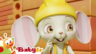 Mice Builders 🐭  Nursery Rhymes amp Songs For Kids🎵 BabyTV [upl. by Llenrag]