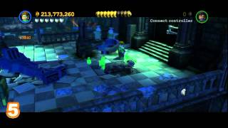 LEGO Batman 2  Mission 4 Minikits  Asylum Assignment [upl. by Aleakim766]