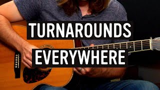 How to Play Blues Turnarounds in Any Key [upl. by Enomis87]