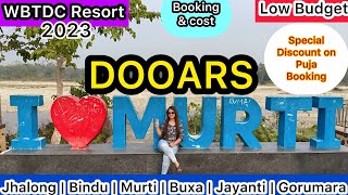 DOOARS Tour Guide 2024  Dooars Trip  WBTDC Murti Resort  Gorumara  Murti [upl. by Yrnehnhoj]