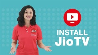 Jio TV  How to Install Jio TV App  Reliance Jio [upl. by Him908]