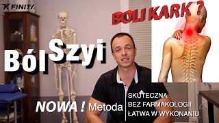 BÓL SZYI 🚨Jakie ćwiczenia na bóle kręgosłupa szyjnego i karku  PROSTA METODA [upl. by Samau691]