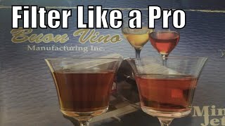 DIY How to Filter Homemade Wine like a Pro [upl. by Eeslek]