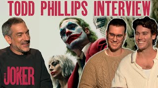 Joker Folie à Deux Todd Phillips Interview [upl. by Anaitsirhc]