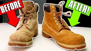 3 TIMBERLAND Saving Hacks  Tested  How to Clean Timberlands Boots [upl. by Philbin]