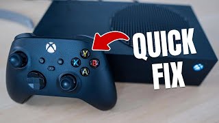 How TO FIX Xbox Series X Controller  Wont Connect  Not Syncing 5 steps [upl. by Suelo82]