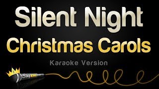 Christmas Carols  Silent Night Karaoke Version [upl. by Vitek752]