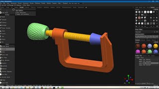 Create CClamp in 3DCoat [upl. by Ariad996]