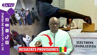 Edition Spéciale Législatives 2024 les résultats provisoires le décryptage de Ahmed AIDARA… [upl. by Aileduab222]