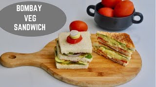 Easy ampPerfect Bombay Veg Sandwich  Vegetable Grilled amp Plain Sandwich Kids Lunchbox  Ep561 [upl. by Laekim314]