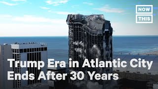 Trump Plaza Hotel amp Casino Demolished in Atlantic City [upl. by Kassandra]