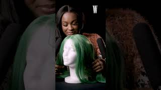 Coco Jones Gives A Mannequin a Haircut  W Magazine [upl. by Evilc]