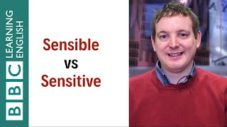 Sensible vs Sensitive  English In A Minute [upl. by Letnoj697]