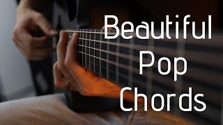 Beautiful Pop Chord Progression on Guitar  and how to play it [upl. by Ateekal598]