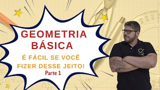 Geometria Básica Para Concursos  Aula 1 [upl. by Olmsted384]