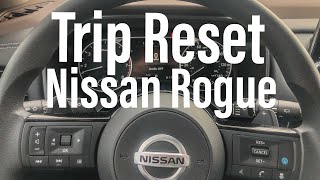 2021 Nissan Rogue  Trip Reset [upl. by Sewel]