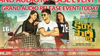 Kirrak Party Grand Audio Launch LIVE  Nikhil  Samyuktha  Simran Pareenja [upl. by Kalina501]