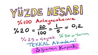 Yüzde Hesabı \u00100 anlayacaksınız [upl. by Arrak]