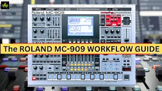 THE Roland MC 909 WORKFLOW for Beginners Guide [upl. by Fleisig]