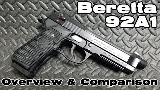 Beretta 92A1  Overview amp M992fs Comparison Bonus Unboxing [upl. by Haidej]