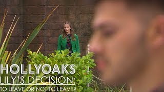 Hollyoaks Lilys Decision [upl. by Ahsikym961]