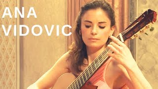 Ana Vidovic plays introduction and variations on a Theme by Mozart Op 9 by Fernando Sor [upl. by Lull]