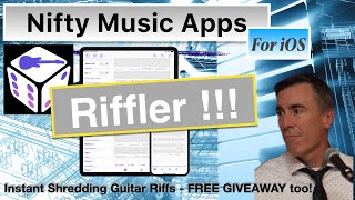 Riffler iOS App  Make Shredding Guitar Riffs Like a Hero [upl. by Aleusnoc]