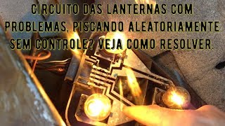 Como resolver o problema no circuito das lanternas traseira do seu carro [upl. by Norling]