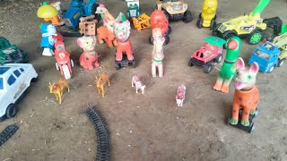 Cartoon Hi Cartoon Toys Video Gadi Wala Video Track Tractor Jcb Animal Car Thar Video Toys Video [upl. by Haerr]