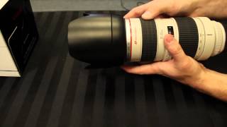 Canon EF 70200 28L Lens Review and Test Footage  DSLR Filmmaking  DSLR Training [upl. by Yttiy709]