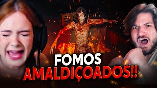 CHERRYRAR e JAZZGHOST foram ALVOS de uma MALDIÇÃO TERROR Devour  o jogo [upl. by Ednyl893]