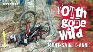 WILD in MONTSAINTEANNE Junior World Cup DOWNHILL [upl. by Owen539]