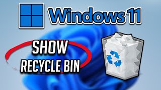 How to Restore Missing Recycle Bin in Windows 11 Tutorial [upl. by Lleoj528]