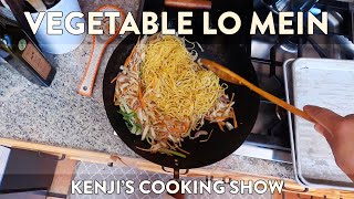 Vegetable Lo Mein  Kenjis Cooking Show [upl. by Eniamirt]