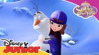 Sofia the First The Secret Library  A Snowmans Advise  Official Disney Junior Africa [upl. by Sayce]