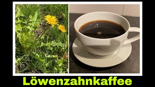 Löwenzahnkaffee  Kaffee aus Löwenzahnwurzeln selber machen  Selbstversorgung Löwenzahn [upl. by Zere168]