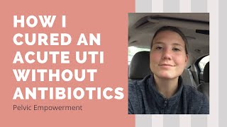 How I Cured An Acute UTI Without Antibiotics  D Mannose Update [upl. by Camarata]