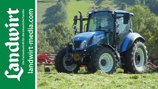 New Holland T575 Praxistest  landwirtmediacom [upl. by Elahcar]