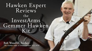 Hawken Expert Bob Woodfill Reviews the InvestArms Hawken Muzzleloader Kit  Beginner Hawken Rifle [upl. by Okeim]