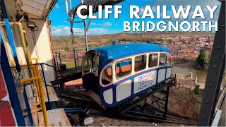 Bridgnorth Cliff Railway  full HD [upl. by Ardnasela]