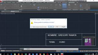 lamina en autocad con formato A3 [upl. by Babita150]