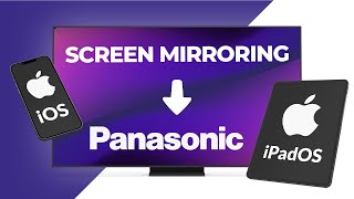 Screen Mirror your iOS screen on a Panasonic TV [upl. by Nolrev]