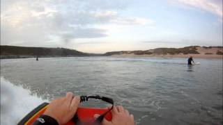 body boarding at crantock beach newquay [upl. by Nylazor193]