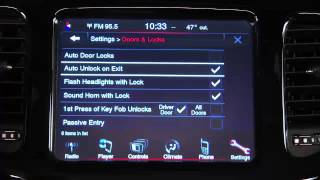 2015 Dodge Dart  Customer Programmable Features [upl. by Nerac]