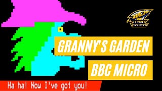 Grannys Garden 1983  BBC Micro  Lets Play  Full Playthrough [upl. by Recnal]