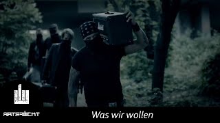 Artefuckt  Was wir wollen Offizielles Video [upl. by Ominoreg]