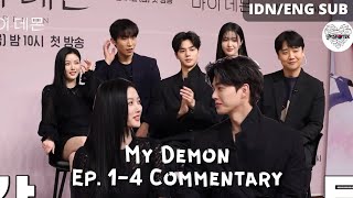 ENGIDN My Demon Commentary with Song Kang Kim Yoo Jung Lee Sang Yi Jo Hye Joo [upl. by Elleb]