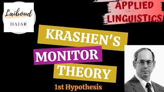 Krashens theory of second language acquisition شرح  Part 1  Ep 4 [upl. by Nilhtac]