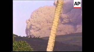 MONTSERRAT VOLCANO ERUPTION [upl. by Martres]